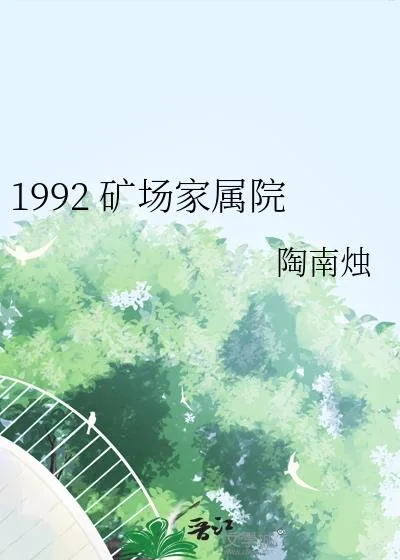 《1992 矿场家属院》小说封面