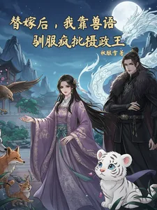 《替嫁后，我靠兽语驯服疯批摄政王》小说封面