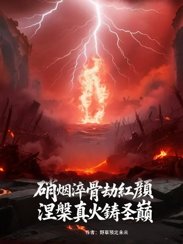 《硝烟淬骨劫红颜，涅盘真火铸圣巅》小说封面