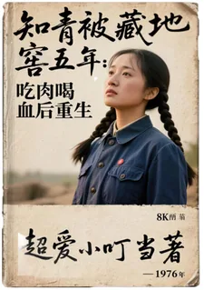 《知青被藏地窖五年吃肉喝血后重生》小说封面