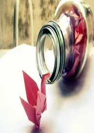 《纸鹤间的牵绊》小说封面