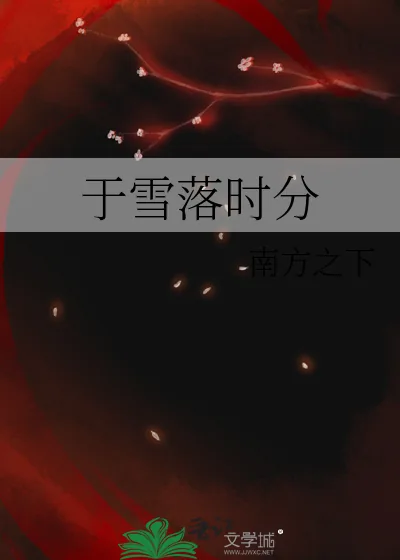 《于雪落时分》小说封面