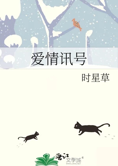 《爱情讯号》小说封面