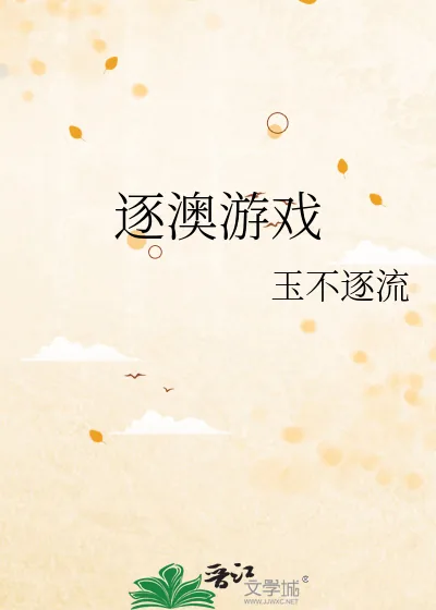 《逐澳游戏》小说封面