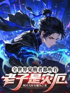 《全世界觉醒者都听着：老子是灾厄》小说封面