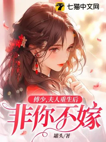 《傅少，夫人重生后非你不嫁》小说封面