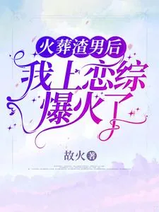 《火葬渣男后，我上恋综爆火了》小说封面