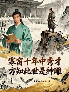 《寒窗十年中秀才，方知此世是神雕》小说封面