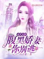 《盛世枭宠：腹黑娇妻你别逃》小说封面